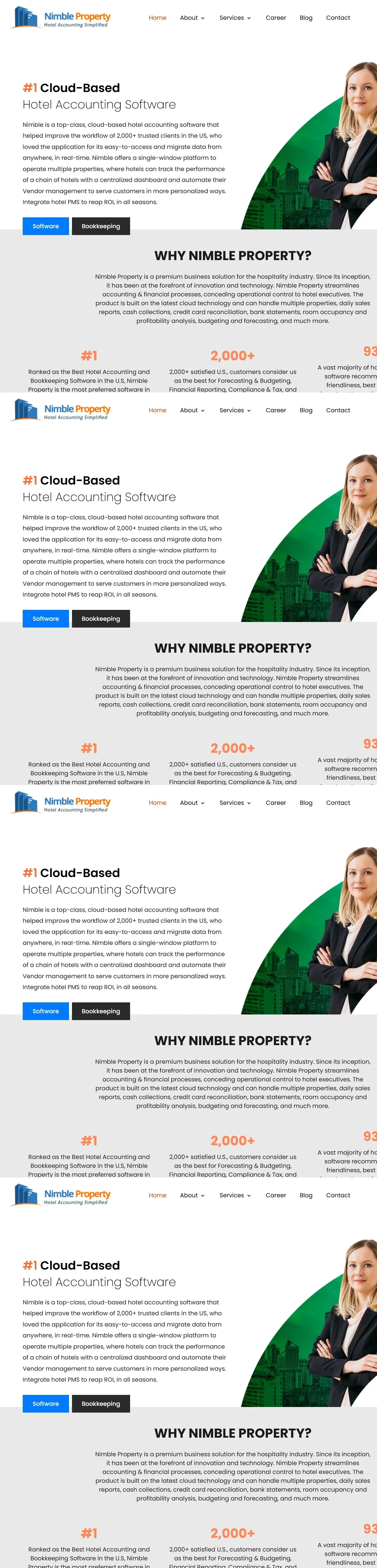 Full public Nimble Property website capture